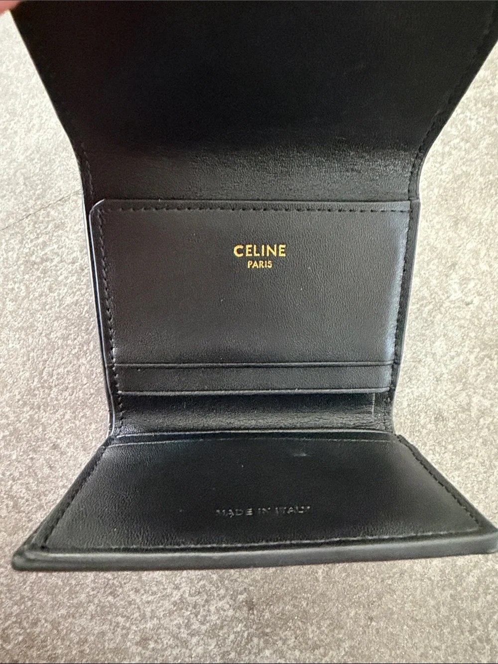 Celine compact wallet
